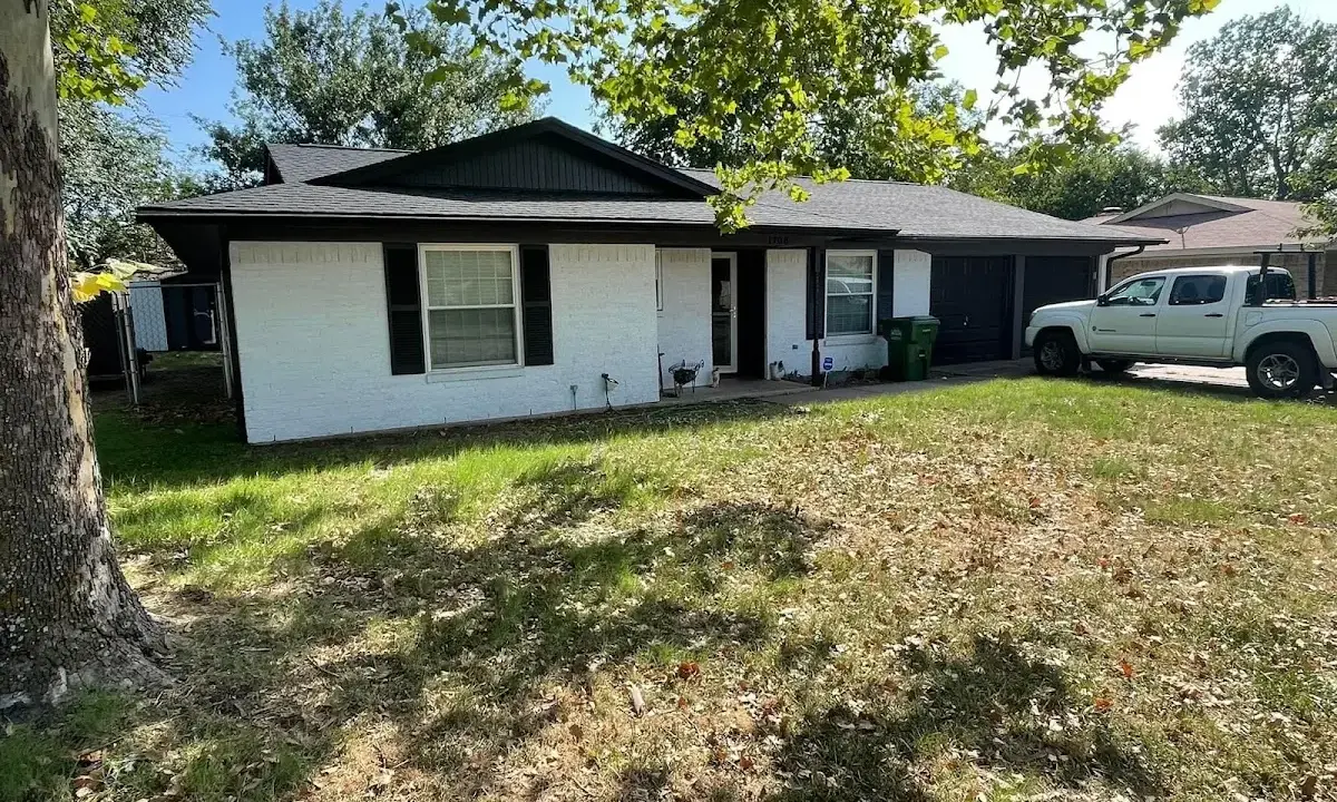 Professional roofing crew working on a residential roof in South Patrick Shores